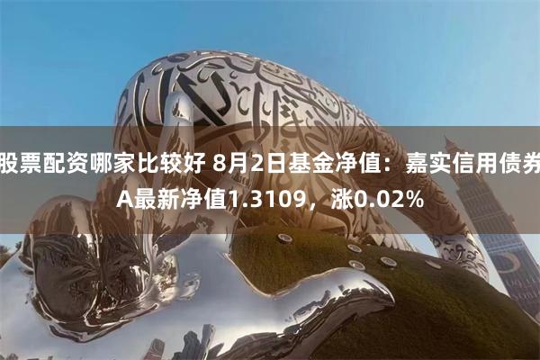 股票配资哪家比较好 8月2日基金净值：嘉实信用债券A最新净值1.3109，涨0.02%