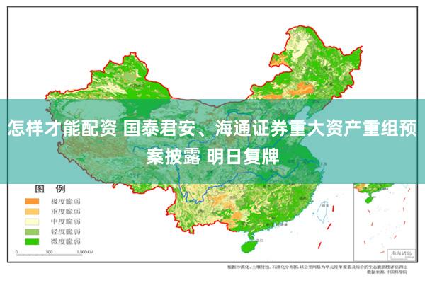 怎样才能配资 国泰君安、海通证券重大资产重组预案披露 明日复牌