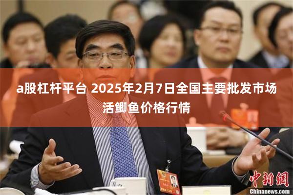 a股杠杆平台 2025年2月7日全国主要批发市场活鲫鱼价格行情